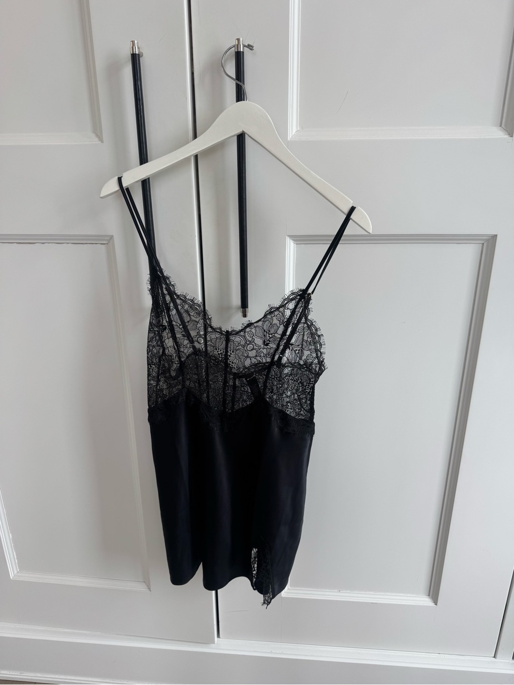 Black Lace Trim camisole/lingerie